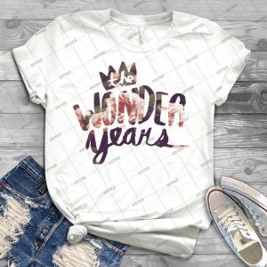 The Wonder Years Floral Logo  15 - Best Unisex Trending Handmade T-shirt Gift Idea For Men T-shirt For Woman
