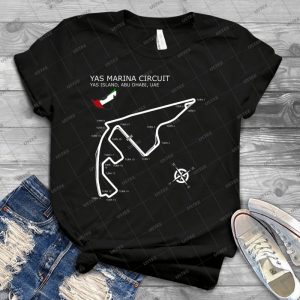 The Yas Marina Circuit - Best Unisex Trending Handmade T-shirt Gift Idea For Men T-shirt For Woman