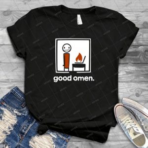 Themeatly- Good Omen - Best Unisex Trending Handmade T-shirt Gift Idea For Men T-shirt For Woman