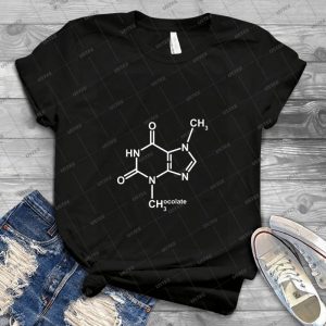 Theobromine Molecule-Chocolate - Gift Idea Shirt For Men Tee For Women Classic Retro Vintage Graphic T-Shirt