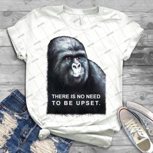 There Is No Need To Be Upset- Harambe- - Gift Idea Shirt For Men Tee For Women Classic Retro Vintage Graphic T-Shirt
