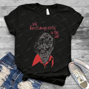 There S Always Music In The Air - Vintage Men's Shirt Tshirt For Women Classic Handmade Shirt Retro Graphic Tee