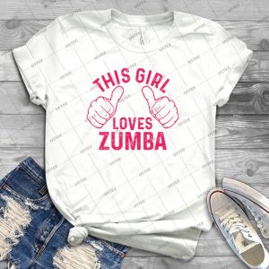 This Girl Loves Zumba 42 - Trending Shirt For Women Vintage Retro Tee For Men Kid's T-Shirt Handmade Shirt