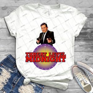 Threat Level Midnight - Best Unisex Trending Handmade T-shirt Gift Idea For Men T-shirt For Woman