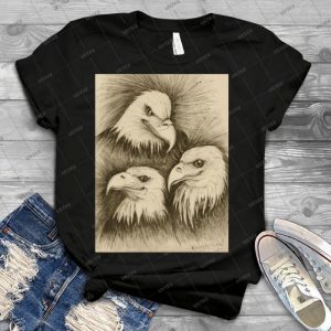 Three Eagles 96 - Trending Shirt For Women Vintage Retro Tee For Men Kid's T-Shirt Handmade Shirt