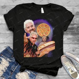 Three Guy Fieri Moon 13 - Gift Idea Shirt For Men Tee For Women Classic Retro Vintage Graphic T-Shirt