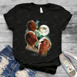 Three Jear-Bear Moon 29 - Vintage Men's Shirt Tshirt For Women Classic Handmade Shirt Retro Graphic Tee