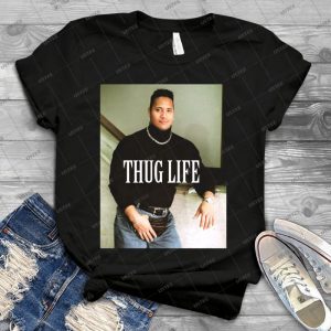 Throwback-Dwayne Johnson - Vintage Men's Shirt Tshirt For Women Classic Handmade Shirt Retro Graphic Tee