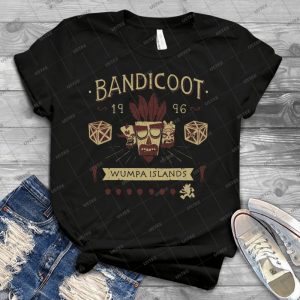 Tiempo Bandicoot 61 - Vintage Men's Shirt Tshirt For Women Classic Handmade Shirt Retro Graphic Tee
