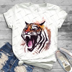 Tiger T Shirt - Best Unisex Trending Handmade T-shirt Gift Idea For Men T-shirt For Woman