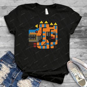 Tigrex Monster Hunter Imprimer 86 - Vintage Men's Shirt Tshirt For Women Classic Handmade Shirt Retro Graphic Tee