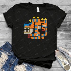 Tigrex Monster Hunter Print - Gift Idea Shirt For Men Tee For Women Classic Retro Vintage Graphic T-Shirt