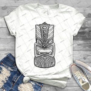 Tiki God Art - Best Unisex Trending Handmade T-shirt Gift Idea For Men T-shirt For Woman