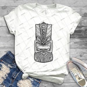 Tiki God Art - Gift Idea Shirt For Men Tee For Women Classic Retro Vintage Graphic T-Shirt
