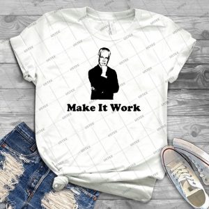 Tim Gunn-Make It Work - Vintage Men's Shirt Tshirt For Women Classic Handmade Shirt Retro Graphic Tee