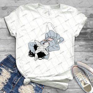 Tired - Alternative - - Sad Japanese Aesthetic 4 - Trending Shirt For Women Vintage Retro Tee For Men Kid's T-Shirt Handmade Shirt