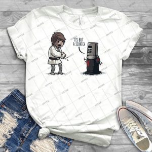 Tis But A Scratch 59 - Vintage Men's Shirt Tshirt For Women Classic Handmade Shirt Retro Graphic Tee
