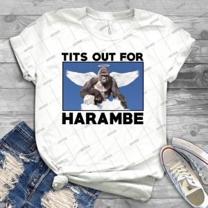 Tits Out For Harambe - Trending Shirt For Women Vintage Retro Tee For Men Kid's T-Shirt Handmade Shirt