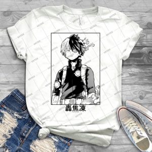 Todoroki Shã…âto 1 - Vintage Men's Shirt Tshirt For Women Classic Handmade Shirt Retro Graphic Tee