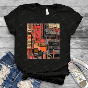 Tokyo Street Signs 86 - Vintage Men's Shirt Tshirt For Women Classic Handmade Shirt Retro Graphic Tee