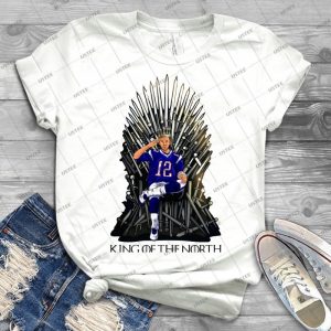 Tom Brady Shirt King Of The North - Gift Idea Shirt For Men Tee For Women Classic Retro Vintage Graphic T-Shirt