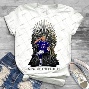 Tom Brady Shirt, King Of The North - Best Unisex Trending Handmade T-shirt Gift Idea For Men T-shirt For Woman