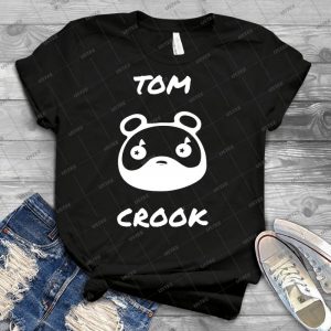 Tom Crook - White - - Trending Shirt For Women Vintage Retro Tee For Men Kid's T-Shirt Handmade Shirt