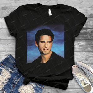 Tom Cruise Painting 95 - Trending Shirt For Women Vintage Retro Tee For Men Kid's T-Shirt Handmade Shirt