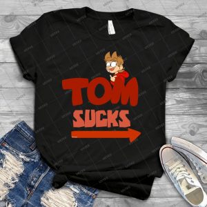 Tom Sucks - Matching T-Shirt- 1 Of 2 - - Best Unisex Trending Handmade T-shirt Gift Idea For Men T-shirt For Woman