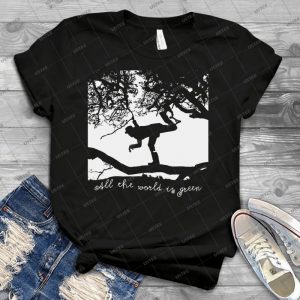 Tom Waits-All The World Is Green - Vintage Men's Shirt Tshirt For Women Classic Handmade Shirt Retro Graphic Tee