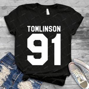Tomlinson 91 Jersey 95 - Vintage Men's Shirt Tshirt For Women Classic Handmade Shirt Retro Graphic Tee