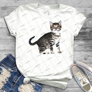 Tony Stark Kitten V-Neck - Best Unisex Trending Handmade T-shirt Gift Idea For Men T-shirt For Woman