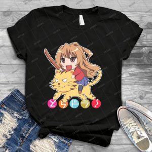 Toradora Chibi 72 - Trending Shirt For Women Vintage Retro Tee For Men Kid's T-Shirt Handmade Shirt