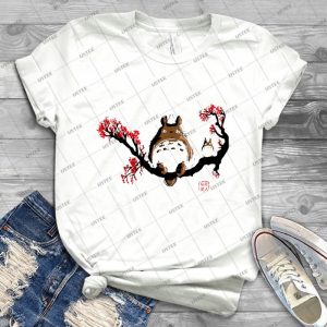 Totoro Japanse - Vintage Men's Shirt Tshirt For Women Classic Handmade Shirt Retro Graphic Tee