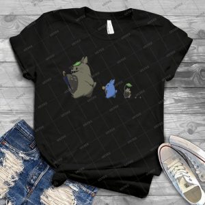 Totoro March  55 - Vintage Men's Shirt Tshirt For Women Classic Handmade Shirt Retro Graphic Tee