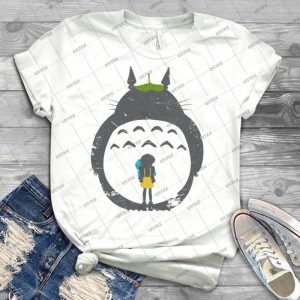 Totoro Silhouette - Best Unisex Trending Handmade T-shirt Gift Idea For Men T-shirt For Woman