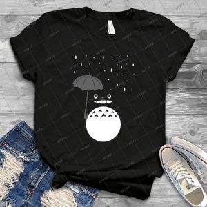Totoro T Shirt - Best Unisex Trending Handmade T-shirt Gift Idea For Men T-shirt For Woman