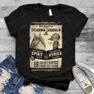 Totoro Zelda - Trending Shirt For Women Vintage Retro Tee For Men Kid's T-Shirt Handmade Shirt