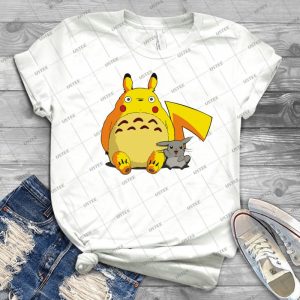 Totorotchu And Pikaro - Best Unisex Trending Handmade T-shirt Gift Idea For Men T-shirt For Woman