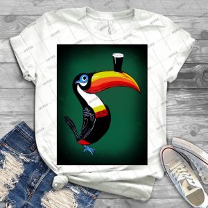 Toucan T Shirt - Best Unisex Trending Handmade T-shirt Gift Idea For Men T-shirt For Woman