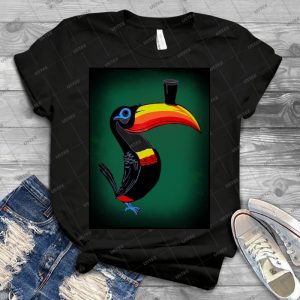 Toucan T Shirt - Gift Idea Shirt For Men Tee For Women Classic Retro Vintage Graphic T-Shirt
