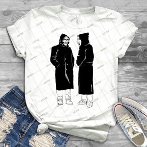 Tout Neuf - Le Diable Et Dieu 20 - Vintage Men's Shirt Tshirt For Women Classic Handmade Shirt Retro Graphic Tee