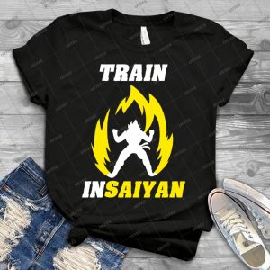 Train Insaiyan - Best Unisex Trending Handmade T-shirt Gift Idea For Men T-shirt For Woman