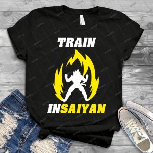 Train Insaiyan 41 - Gift Idea Shirt For Men Tee For Women Classic Retro Vintage Graphic T-Shirt