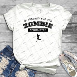Training Fr Die Zombie-Apokalypse 81 - Trending Shirt For Women Vintage Retro Tee For Men Kid's T-Shirt Handmade Shirt