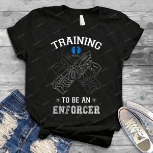 Training To Be An Enforcer - Gift Idea Shirt For Men Tee For Women Classic Retro Vintage Graphic T-Shirt