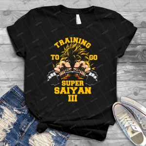 Training To Go Super Iii 3 Workout Gym Fit Lifting Weights - Gift Idea Shirt For Men Tee For Women Classic Retro Vintage Graphic T-Shirt