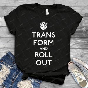 Transformar Y Desplegar 57 - Vintage Men's Shirt Tshirt For Women Classic Handmade Shirt Retro Graphic Tee