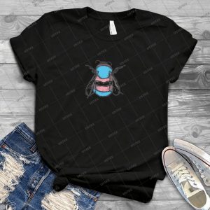 Transgender Bee 54 - Vintage Men's Shirt Tshirt For Women Classic Handmade Shirt Retro Graphic Tee