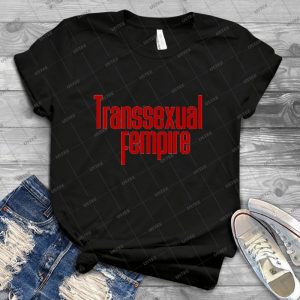 Transsexual Fempire - Vintage Men's Shirt Tshirt For Women Classic Handmade Shirt Retro Graphic Tee